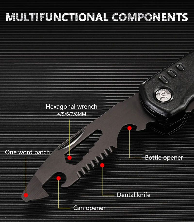 Ultimate Multi-Tool Folding Hammer: Cuts, Chisels, Hammers, and More!