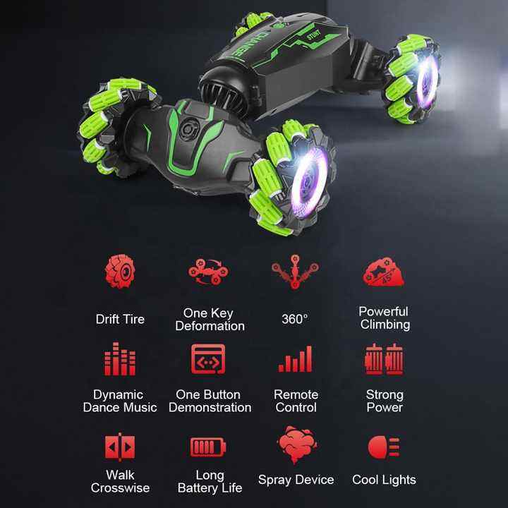 The Ultimate 360° Remote Controlled Toy Car