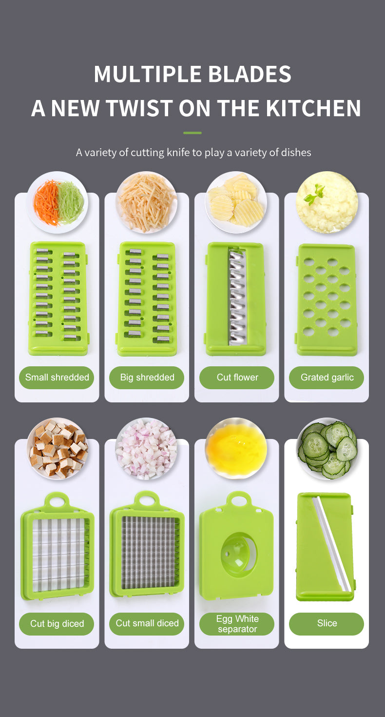 Multi-functional vegetable cutter